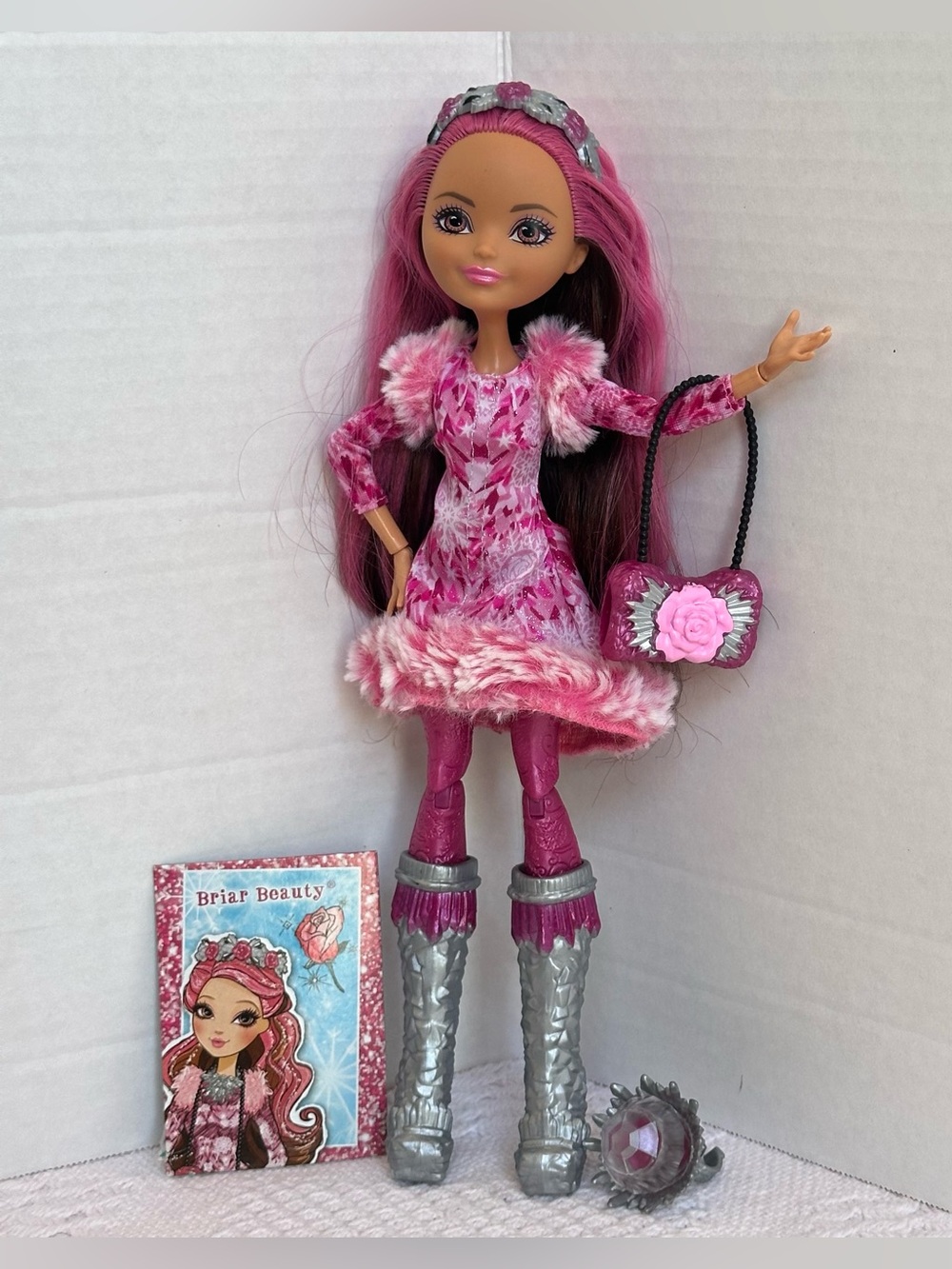 Ever After High Briar Beauty Epic Winter Doll Mattel 2016 Complete Set